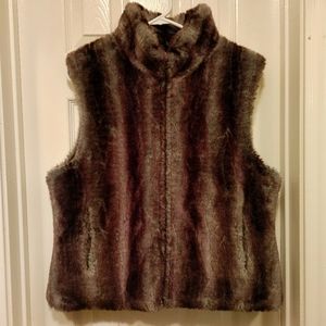 Faux Fur Women's M Vest